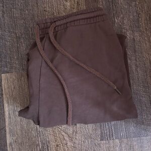 Aerie brown joggers medium